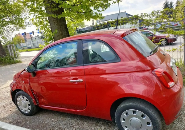 Fiat 500 cena 25800 przebieg: 29500, rok produkcji 2018 z Kraków małe 106